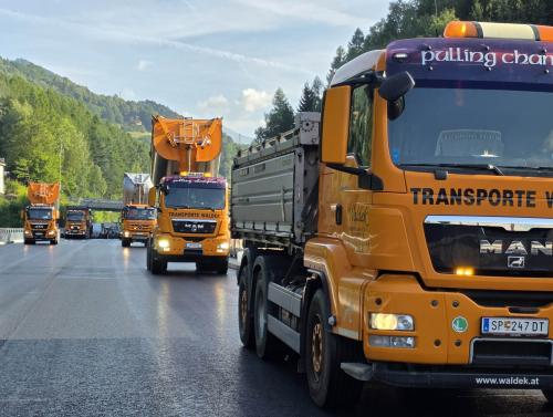 Firma Strabag Baustelle A10 L43 