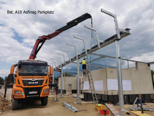 Bst. A10 Asfinag Parkplatz